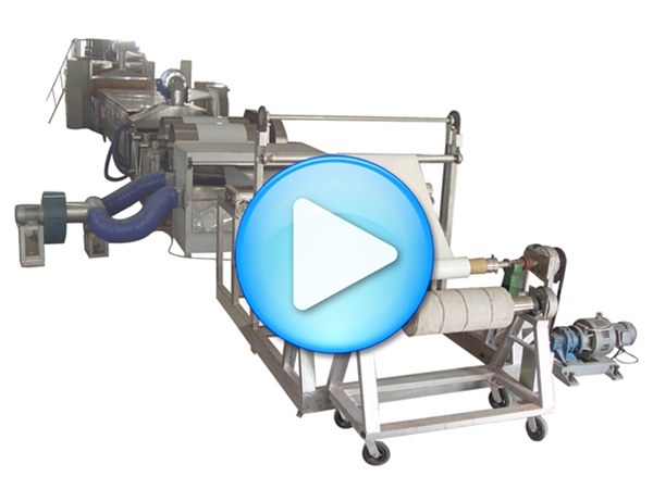 Coil automatic flocking line video