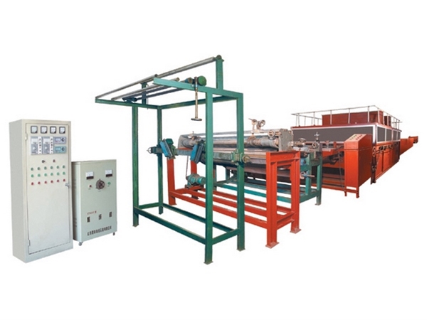 Coiled paper sanding and sanding line